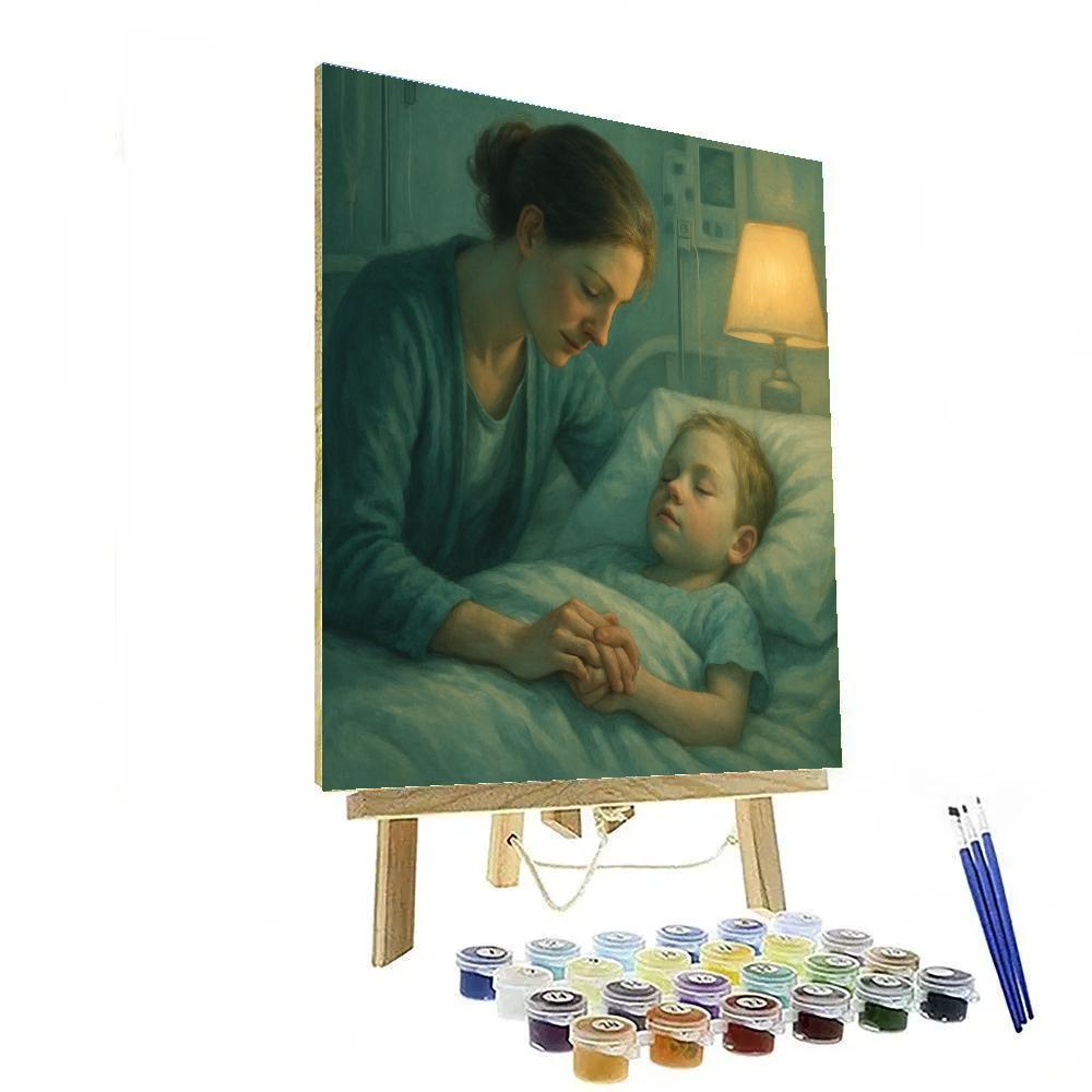 Hospital Bedtime Comfort painting number kit