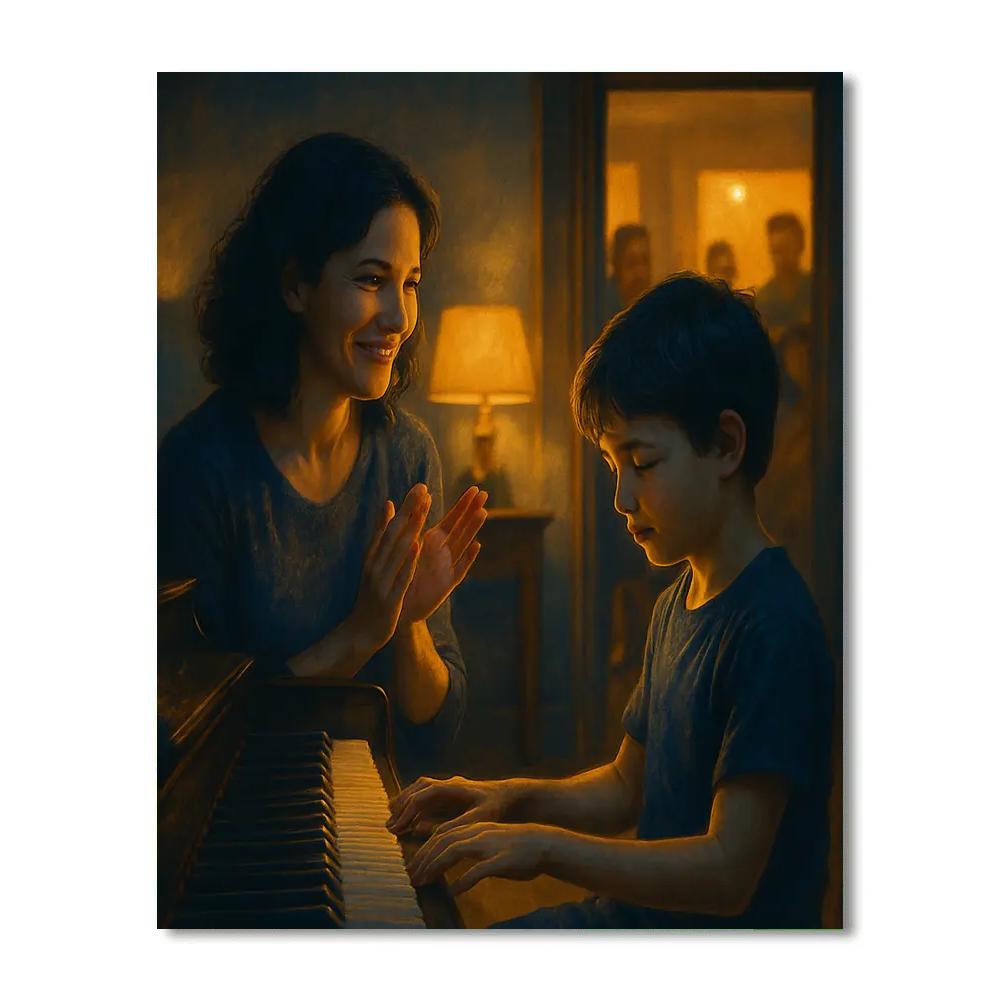 Home Concert Applause paint by numbers