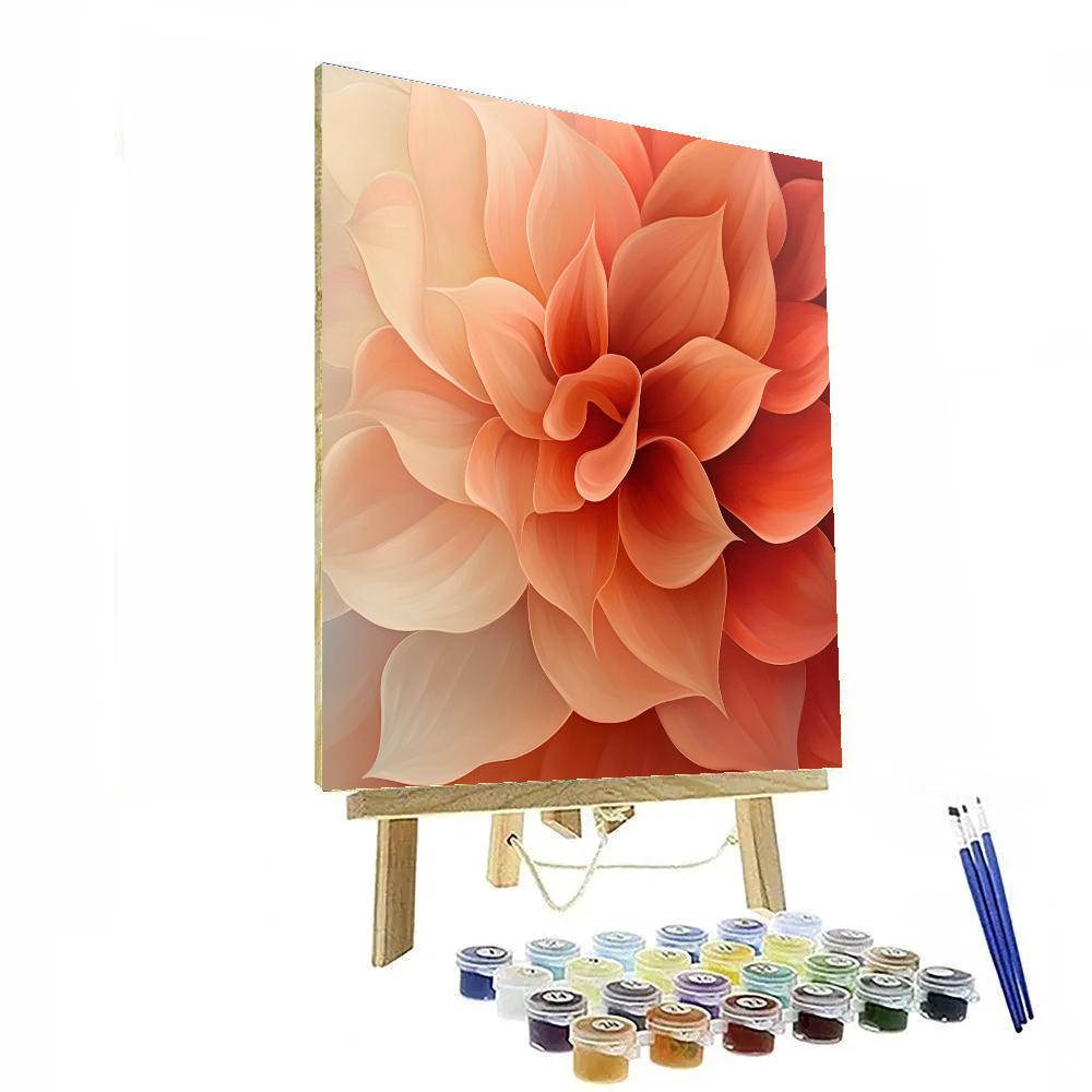 Georgia O’Keeffe Inspired Desert Blossom Numbered painting kits
