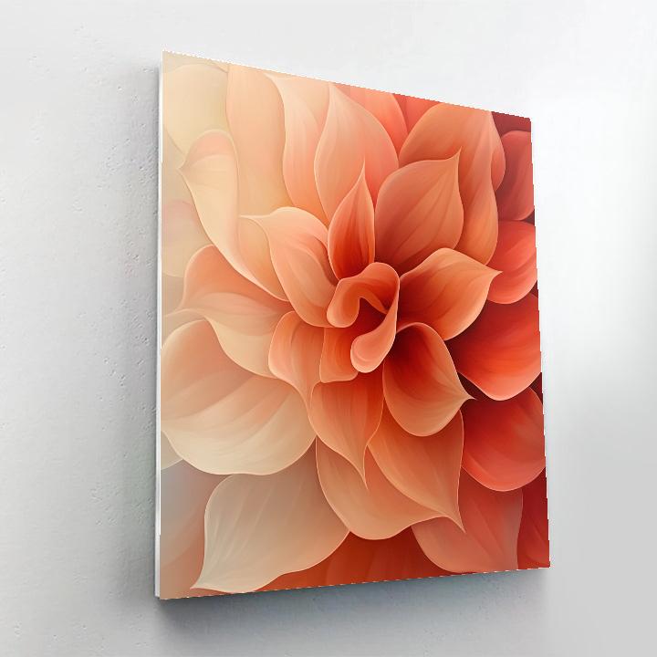 Georgia O’Keeffe Inspired Desert Blossom Numbered painting kits