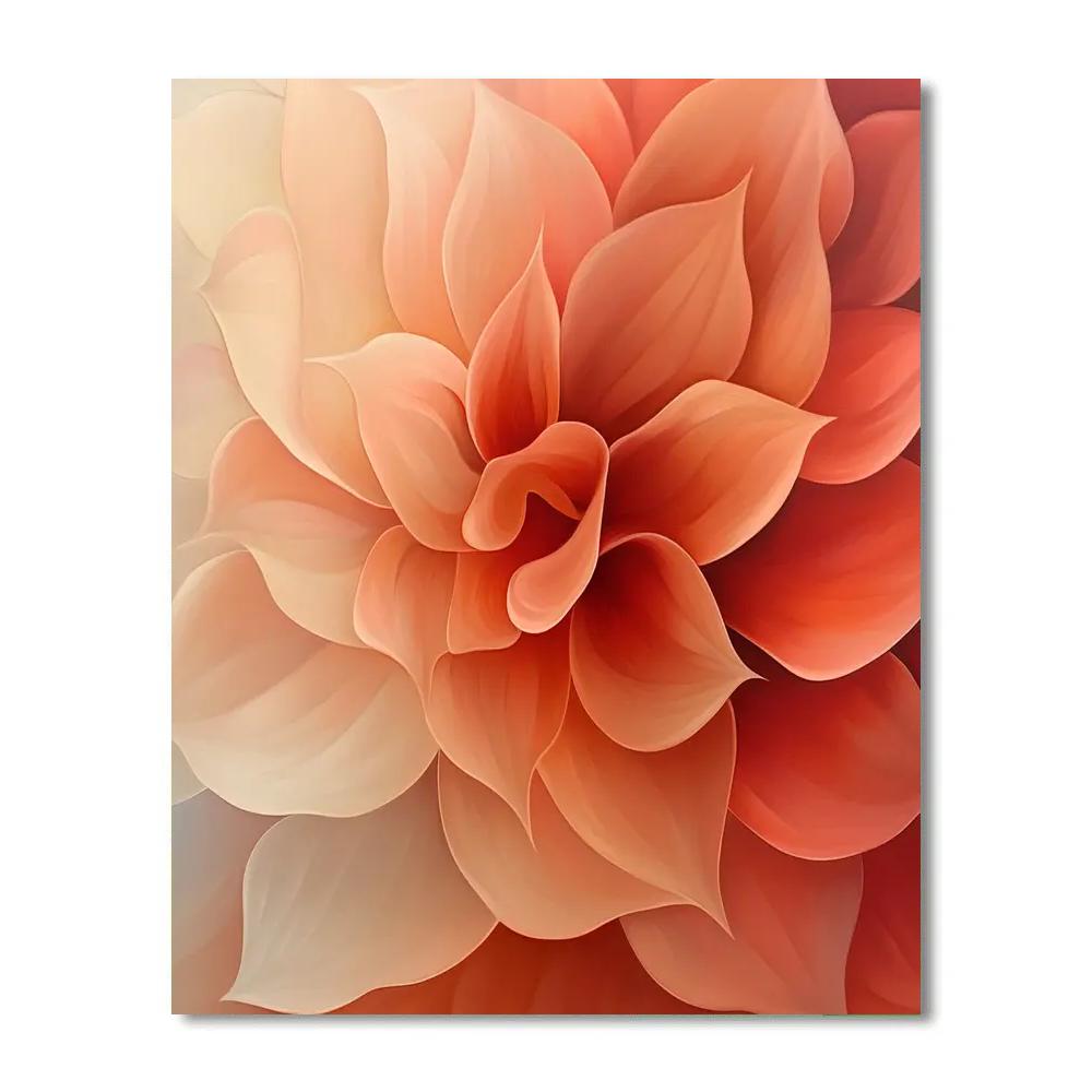 Georgia O’Keeffe Inspired Desert Blossom Numbered painting kits