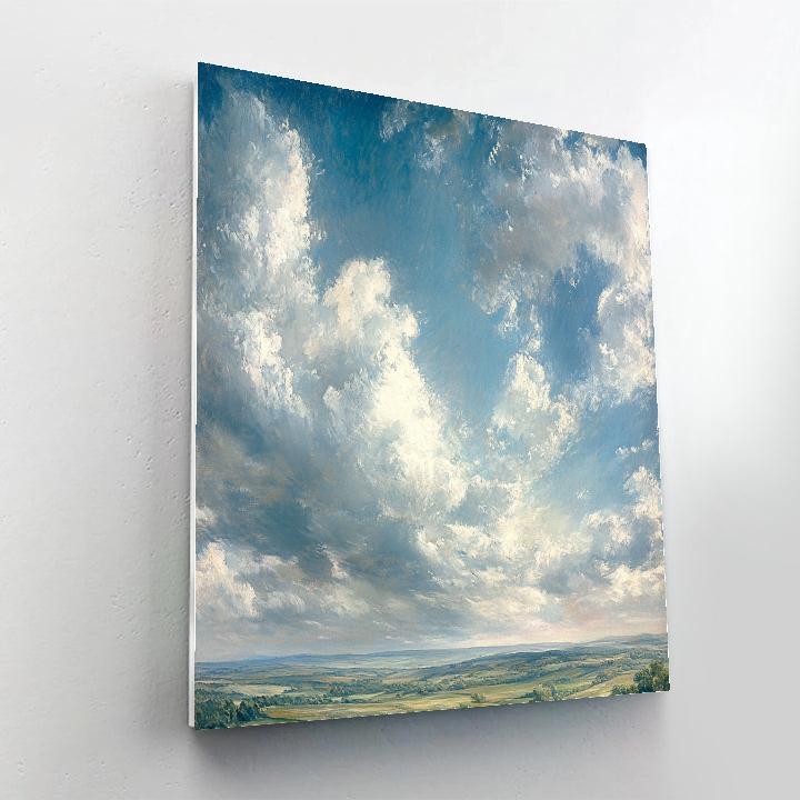 John Constable Inspired Cloudscape Paint by numbers kits
