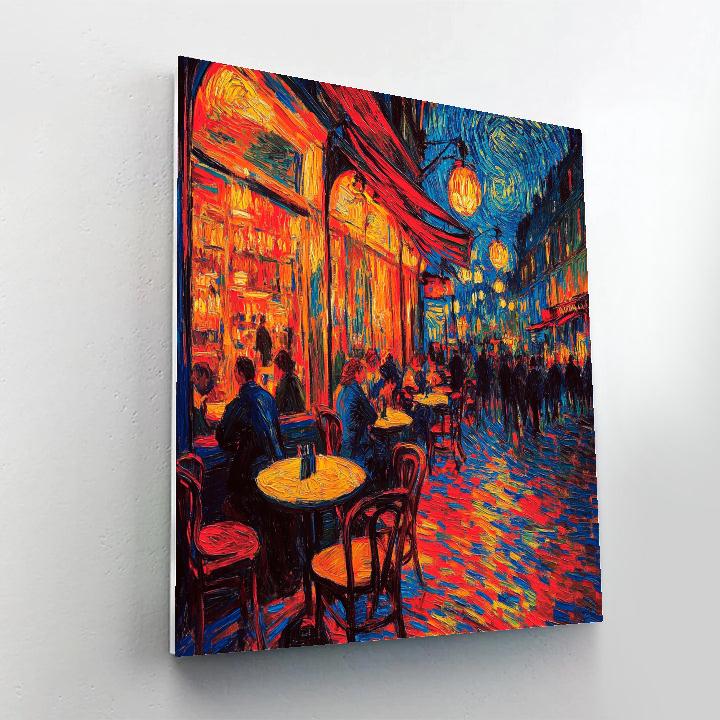 Van Gogh Inspired Night Café Painting by numbers kit