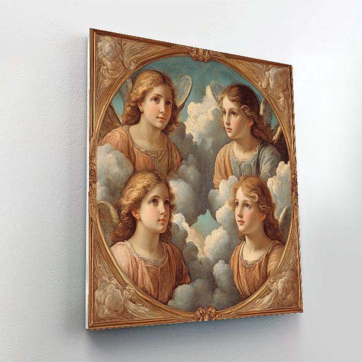 Raphael Inspired Heavenly Vision Painting by numbers kit