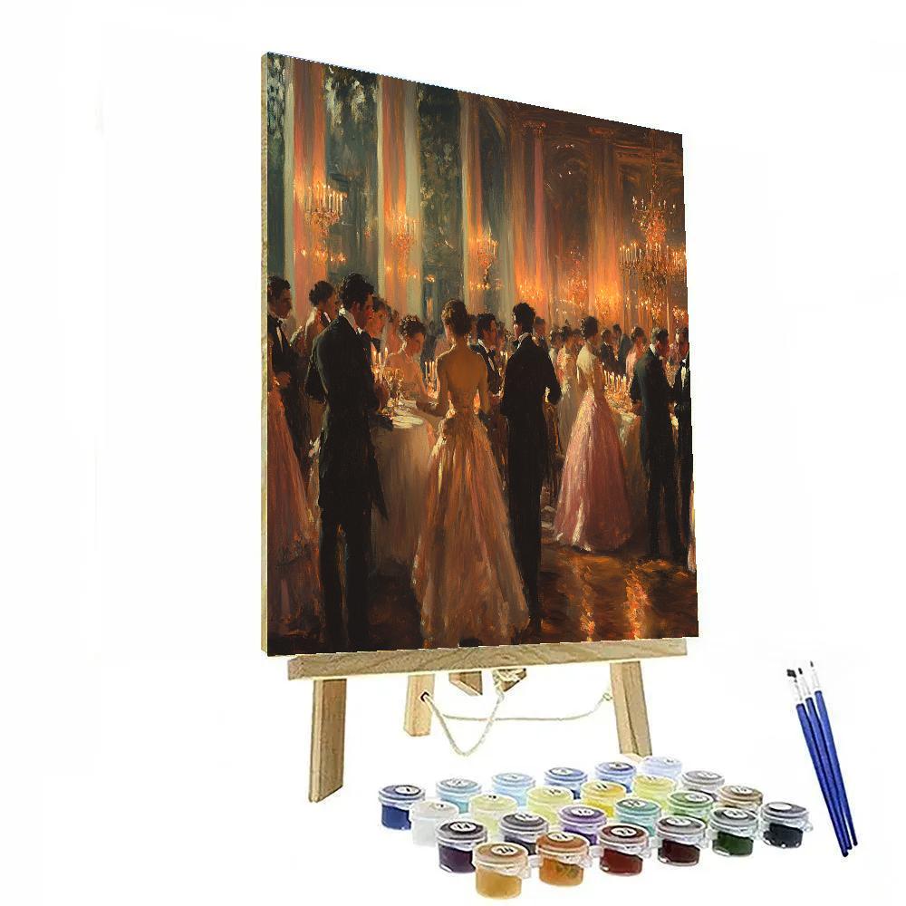 John Singer Sargent Inspired Elegant Ball painting number kit