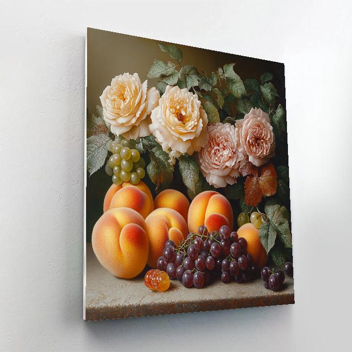 Da Vinci Inspired Still Life Medley paint by numbers