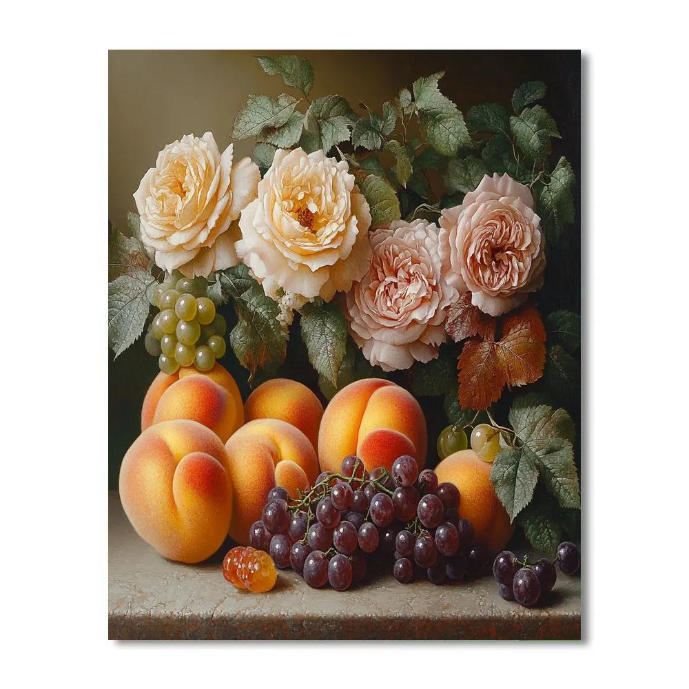 Da Vinci Inspired Still Life Medley paint by numbers