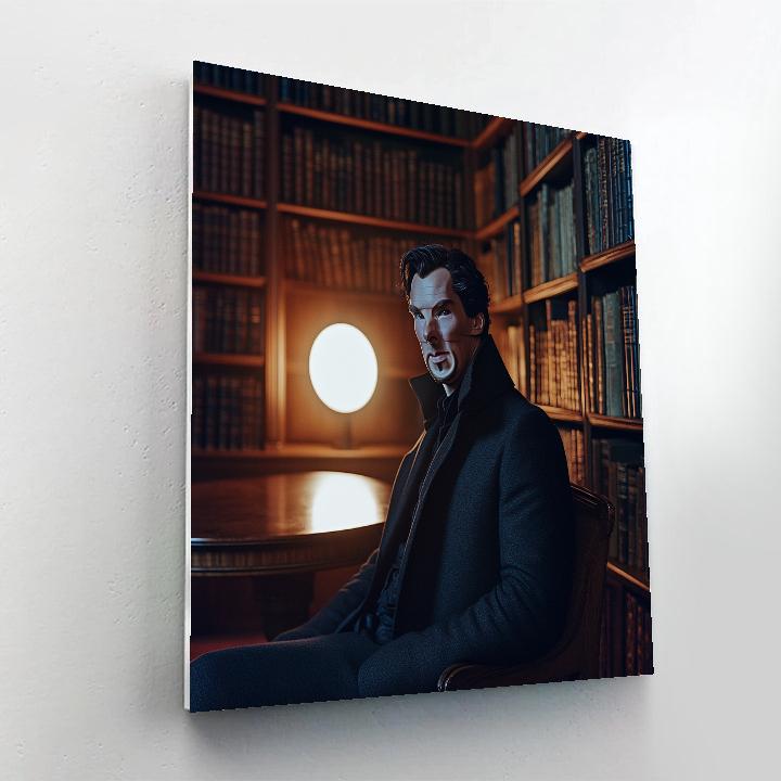 Benedict Cumberbatch: Maps Of Minds And Mirror Worlds Paint by numbers art