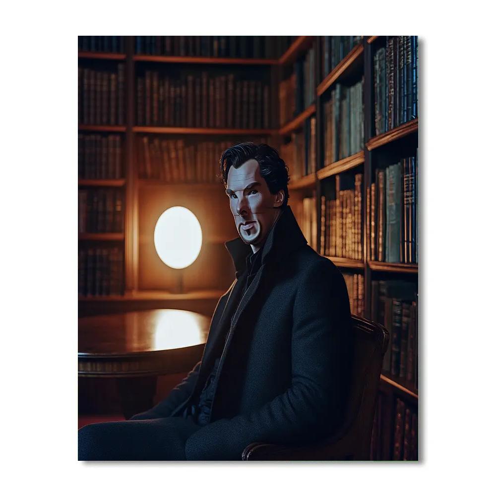 Benedict Cumberbatch: Maps Of Minds And Mirror Worlds Paint by numbers art