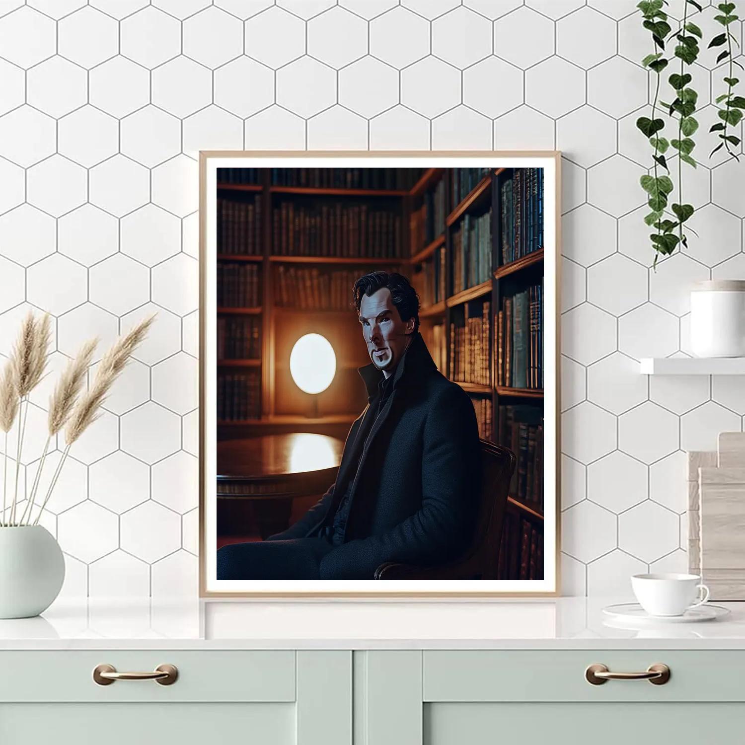 Benedict Cumberbatch: Maps Of Minds And Mirror Worlds Paint by numbers art