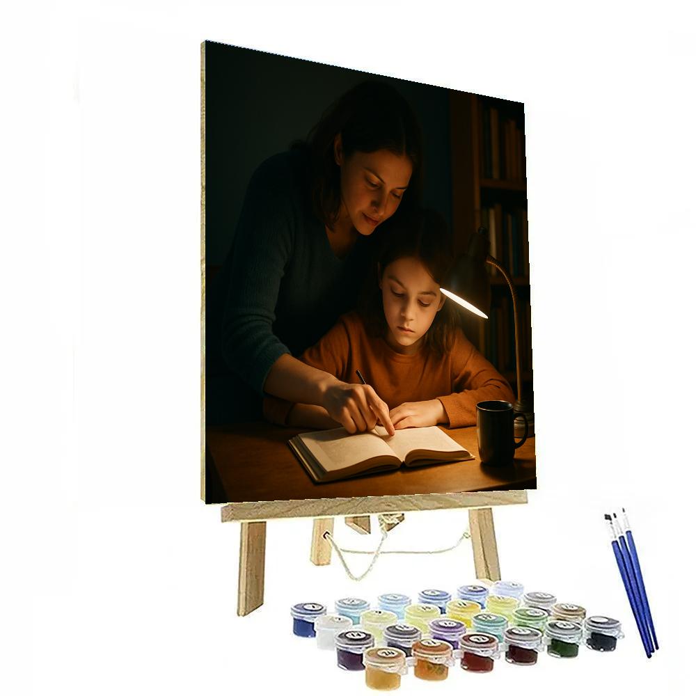 Quiet Homework Help By Lamp painting number kit