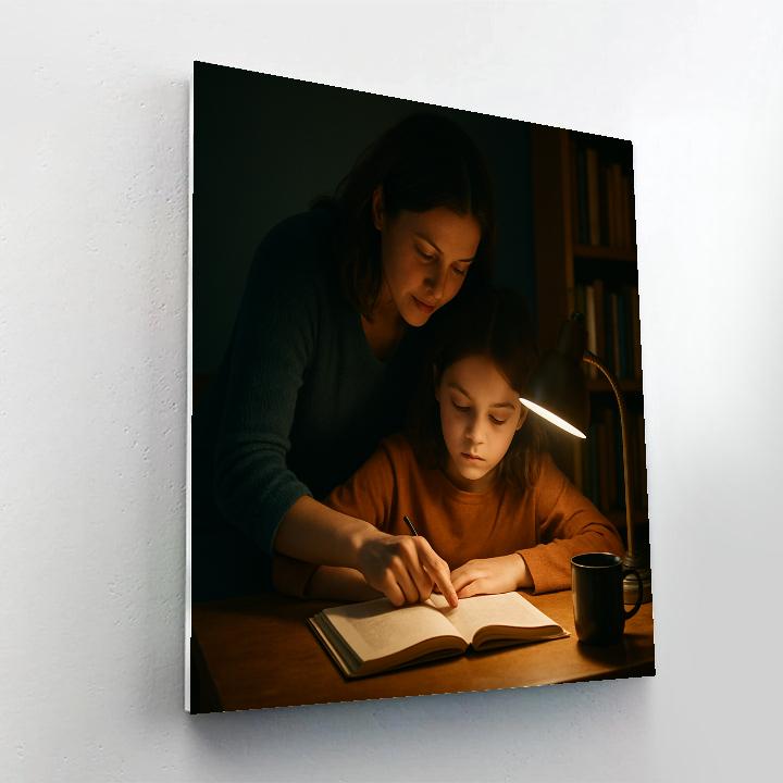 Quiet Homework Help By Lamp painting number kit