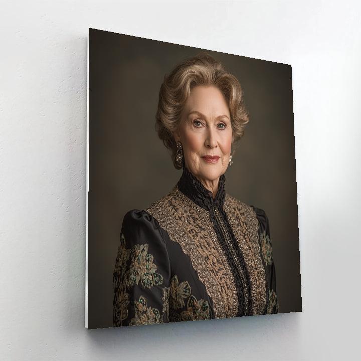 Meryl Streep: The Chameleon At The Center Stage painting number kit