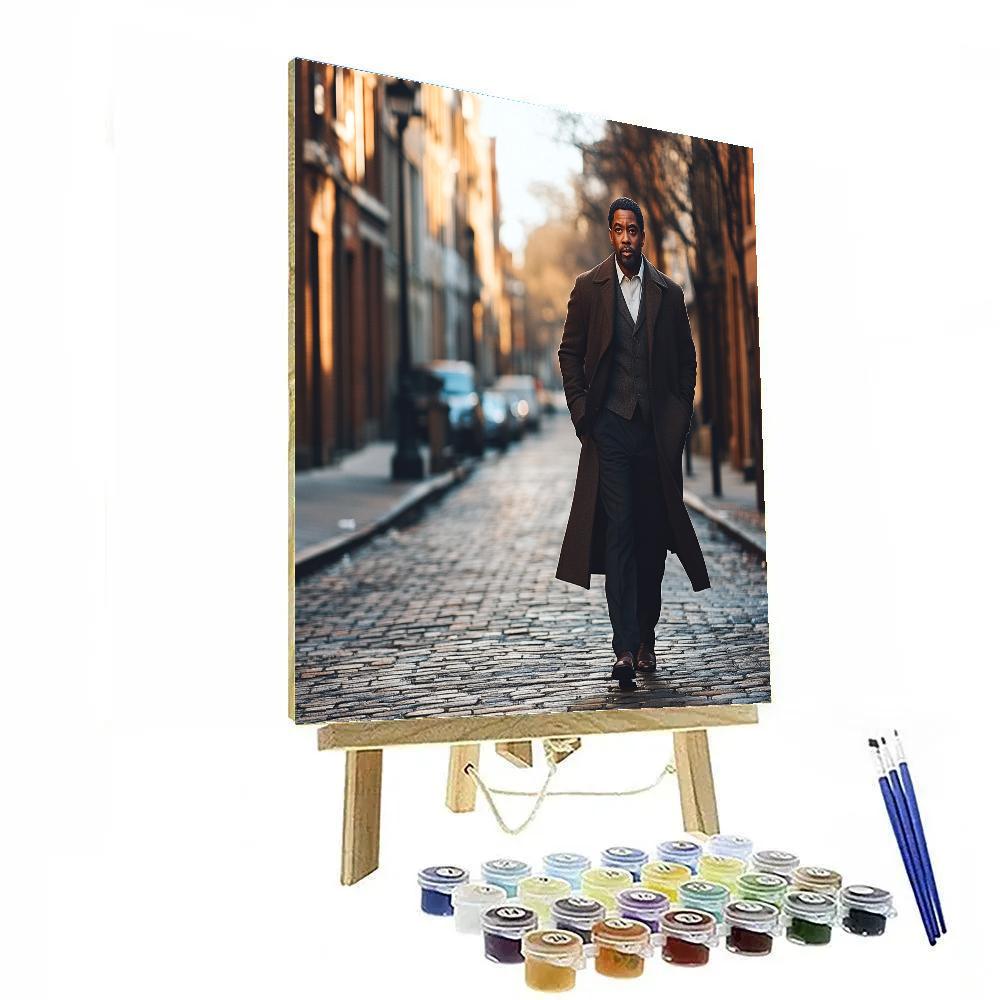 Denzel Washington: Streets Of Steady Authority paint by numbers