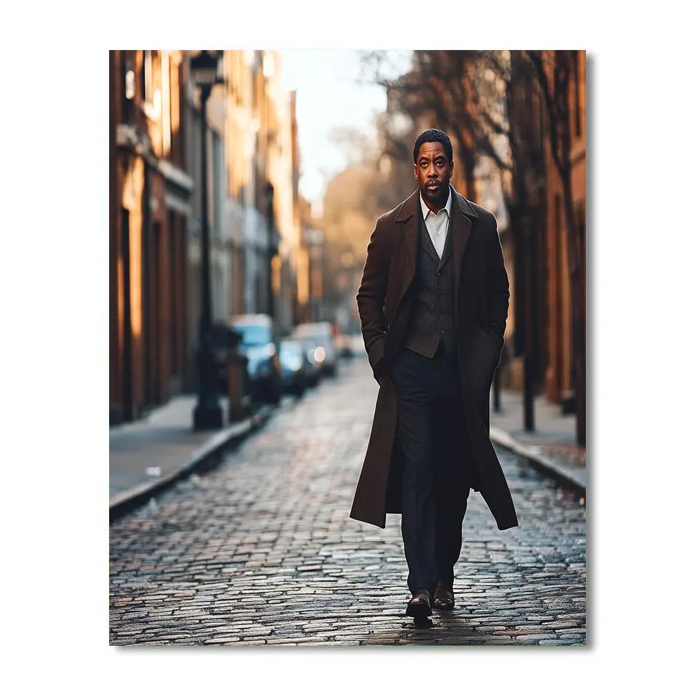 Denzel Washington: Streets Of Steady Authority paint by numbers