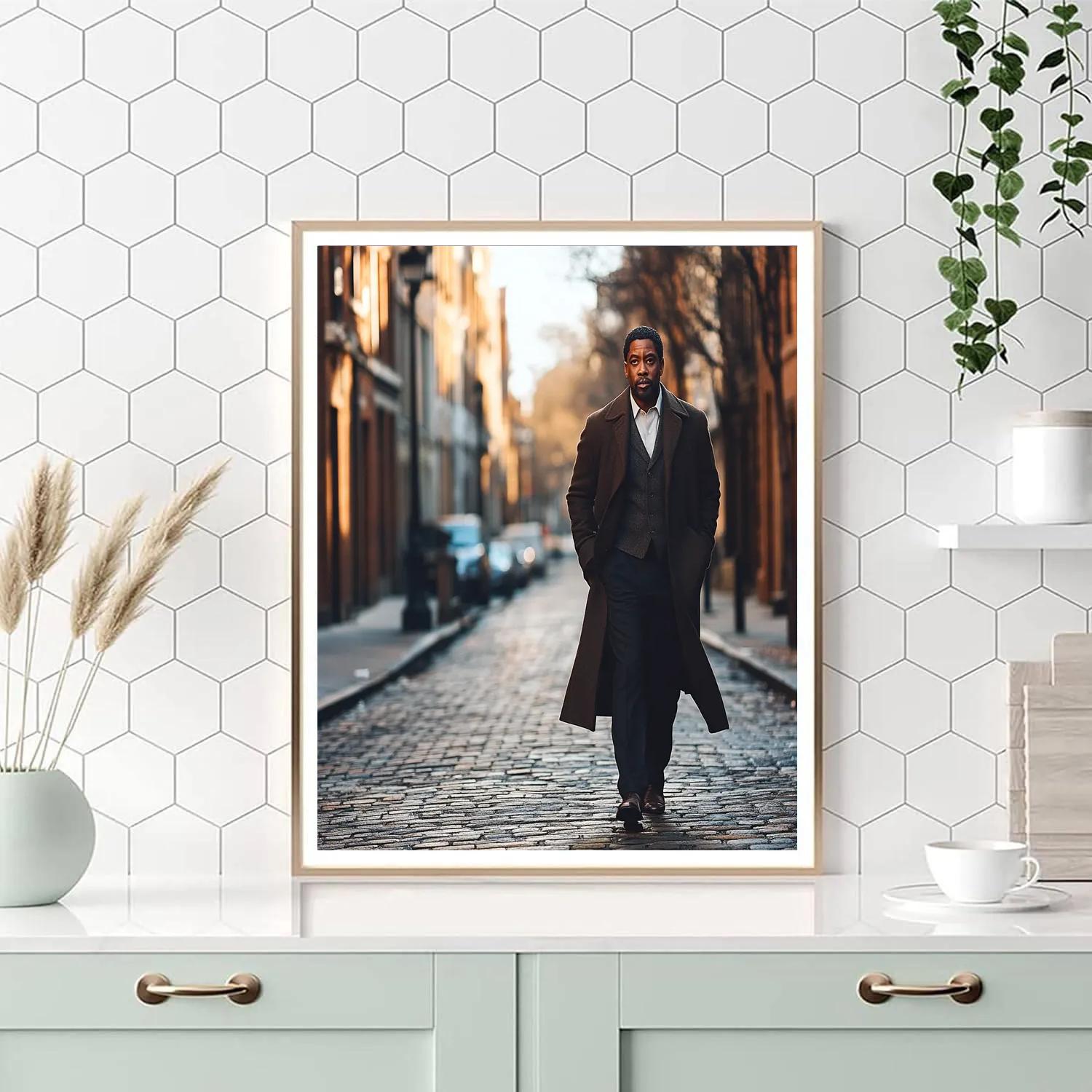 Denzel Washington: Streets Of Steady Authority paint by numbers
