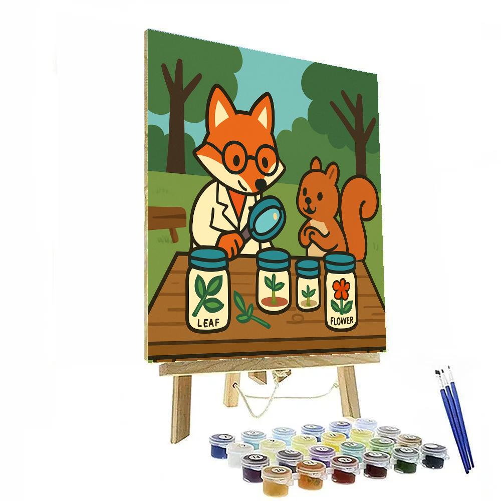 Forest Science Lab Paint by numbers kits