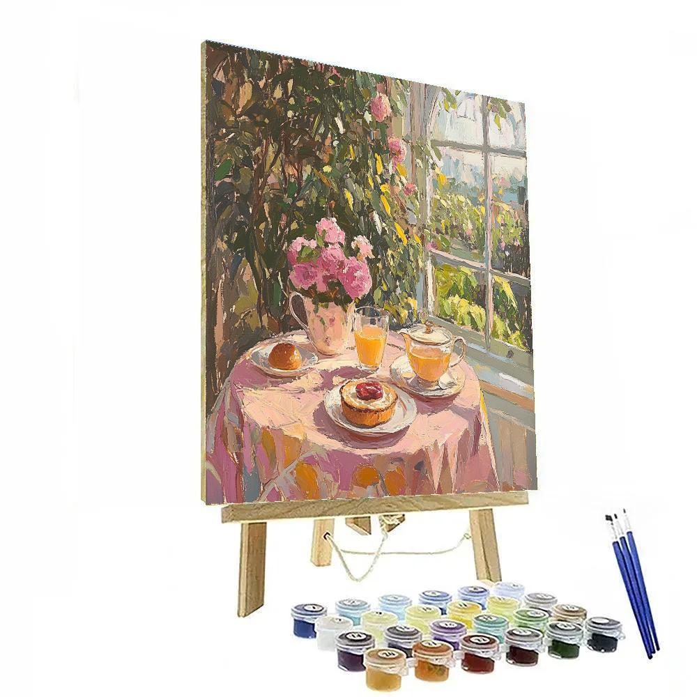 Pierre Bonnard Inspired Domestic Morning painting number kit