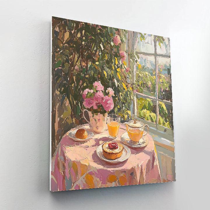 Pierre Bonnard Inspired Domestic Morning painting number kit