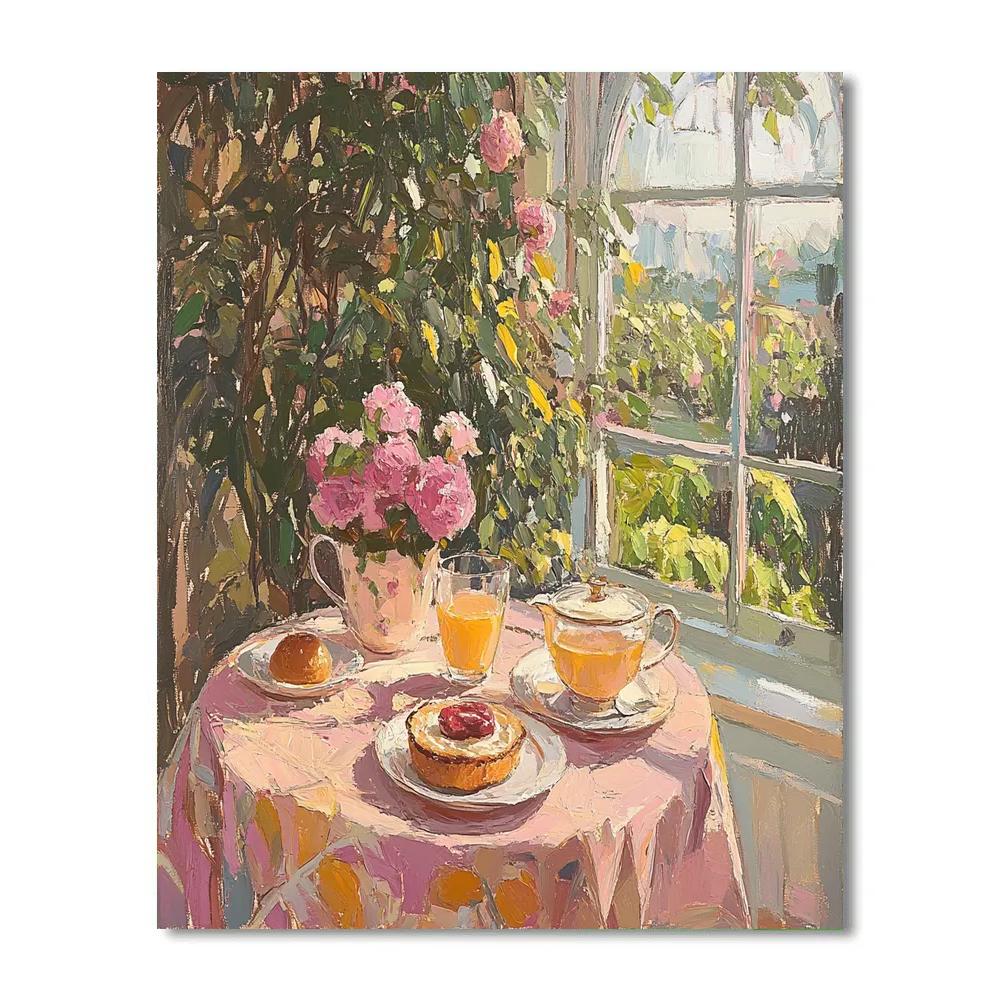 Pierre Bonnard Inspired Domestic Morning painting number kit