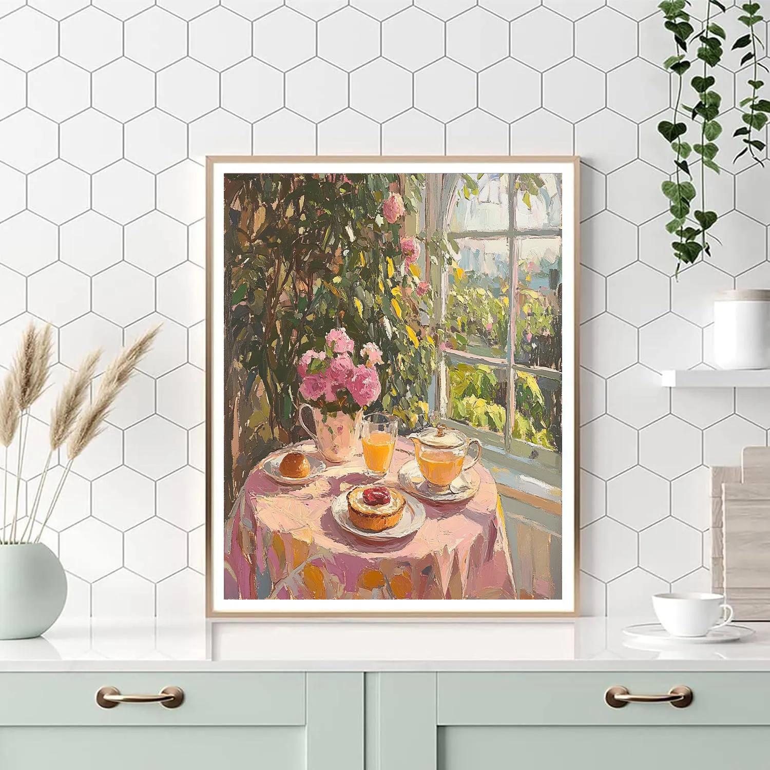 Pierre Bonnard Inspired Domestic Morning painting number kit