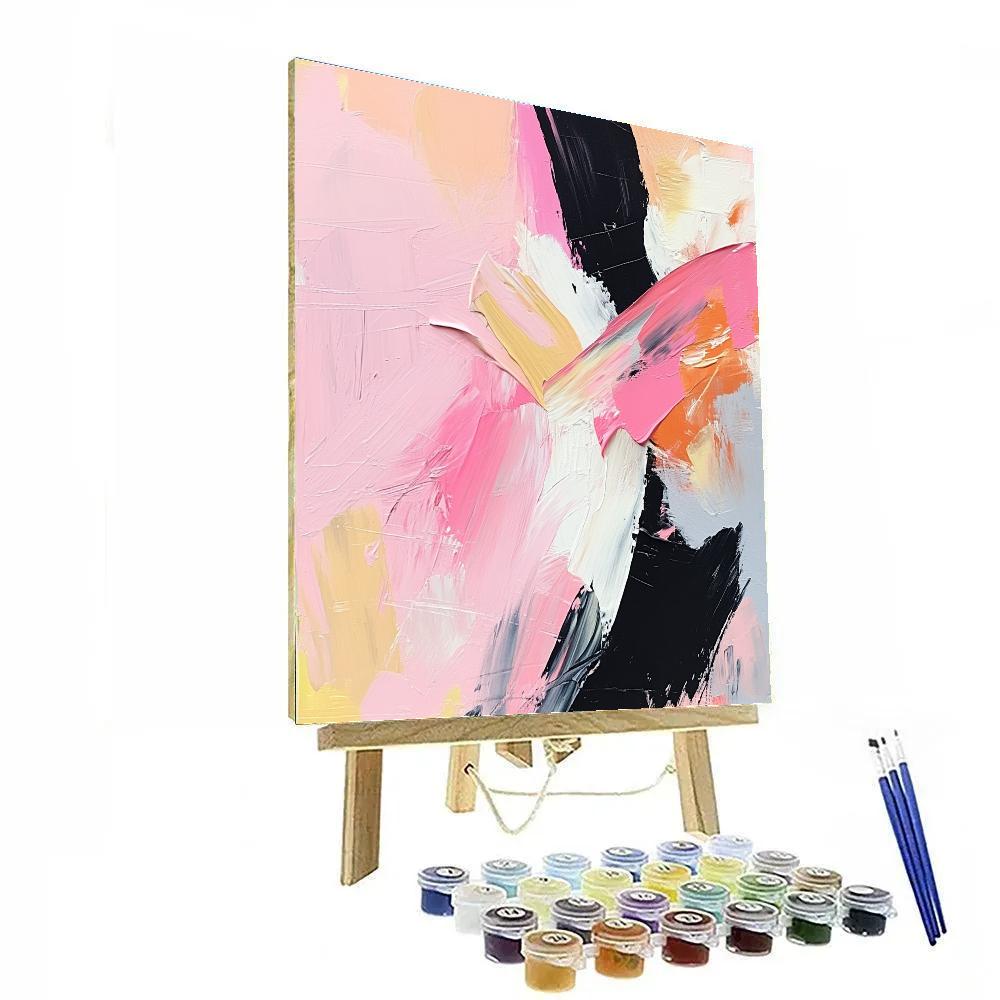 Willem De Kooning Inspired Woman In Motion Paint by numbers art