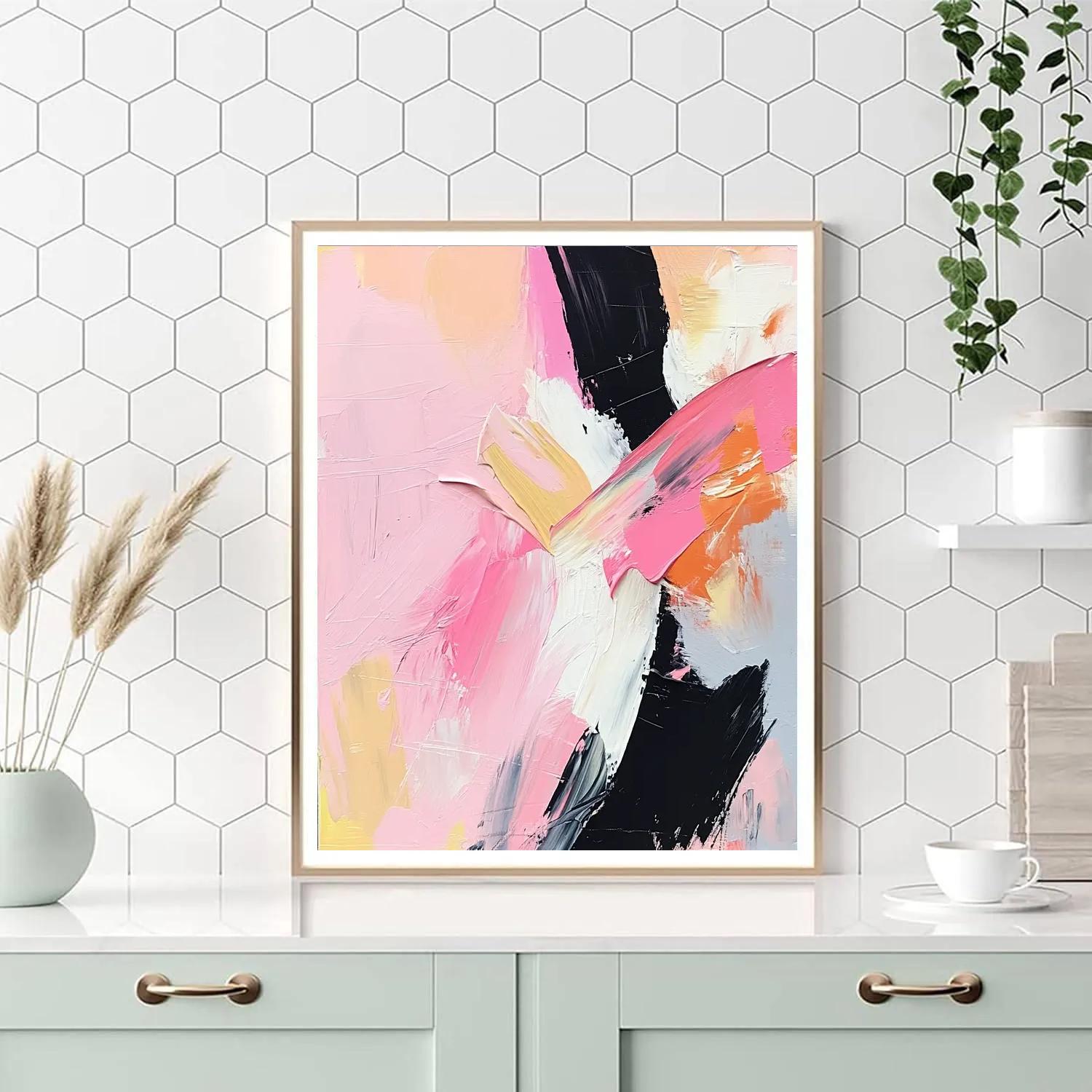 Willem De Kooning Inspired Woman In Motion Paint by numbers art