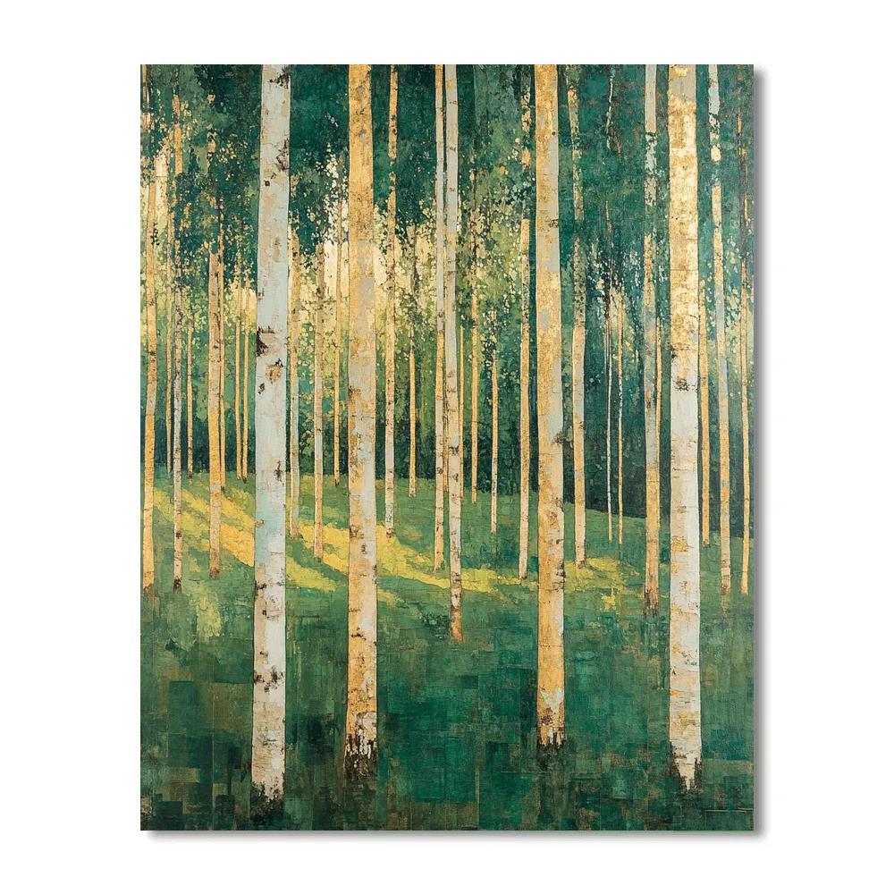 John Everett Millais Inspired Forest Glade paint by number