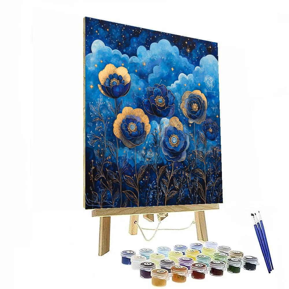 Michelangelo Inspired Celestial Garden Painting by numbers kit