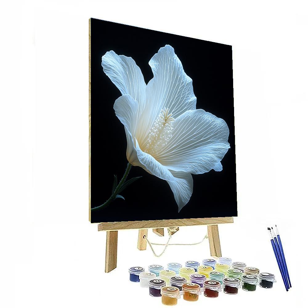 Caravaggio Inspired Celestial Bloom paint by number