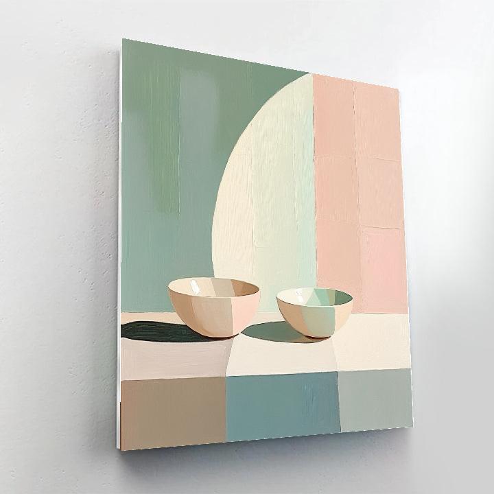 Edgar Degas Inspired Porcelain Light Study Painting by numbers kit
