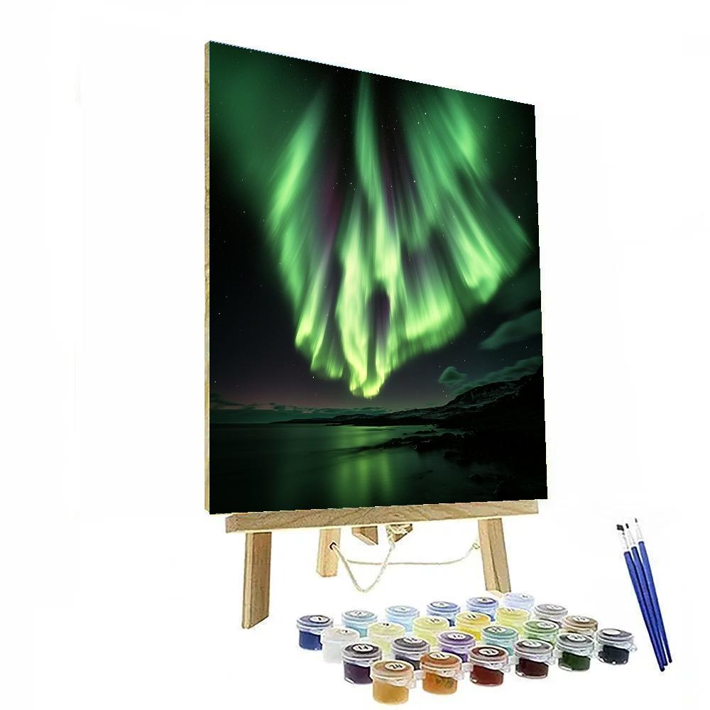 Caravaggio Inspired Aurora Drape Number painting