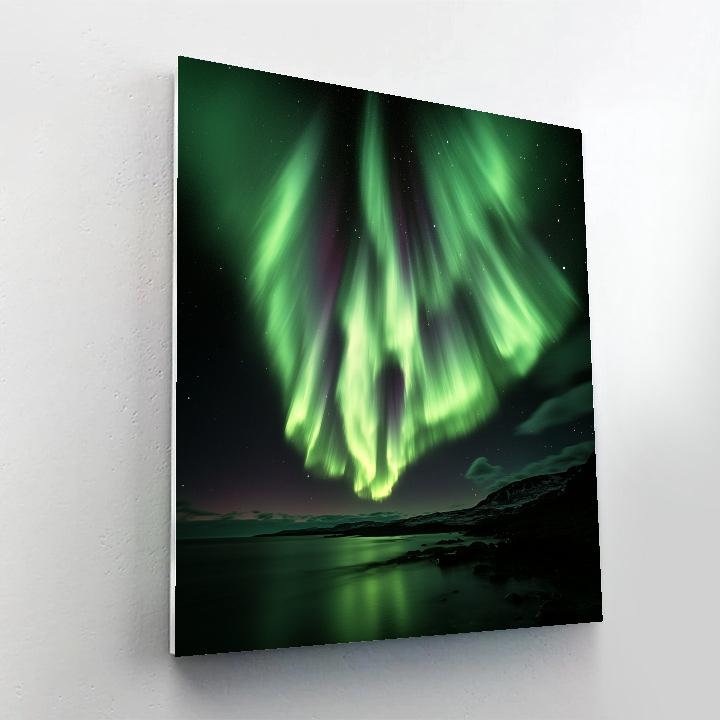 Caravaggio Inspired Aurora Drape Number painting