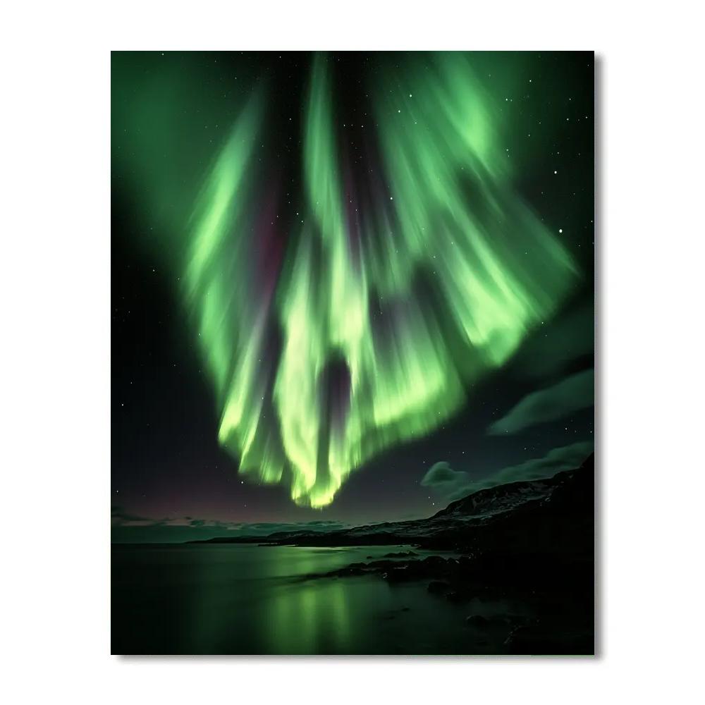 Caravaggio Inspired Aurora Drape Number painting