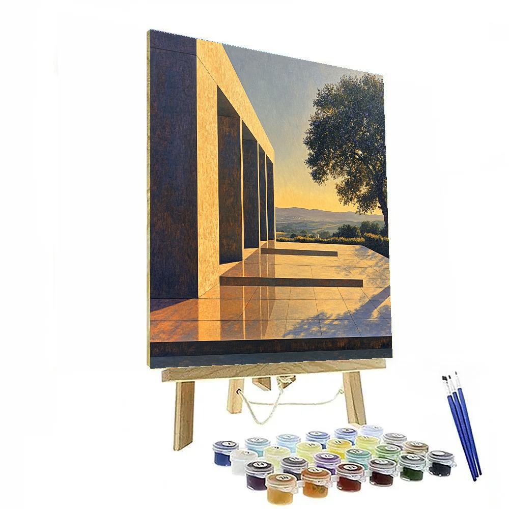 Edgar Degas Inspired Sundial Of Shadows Painting by numbers kit