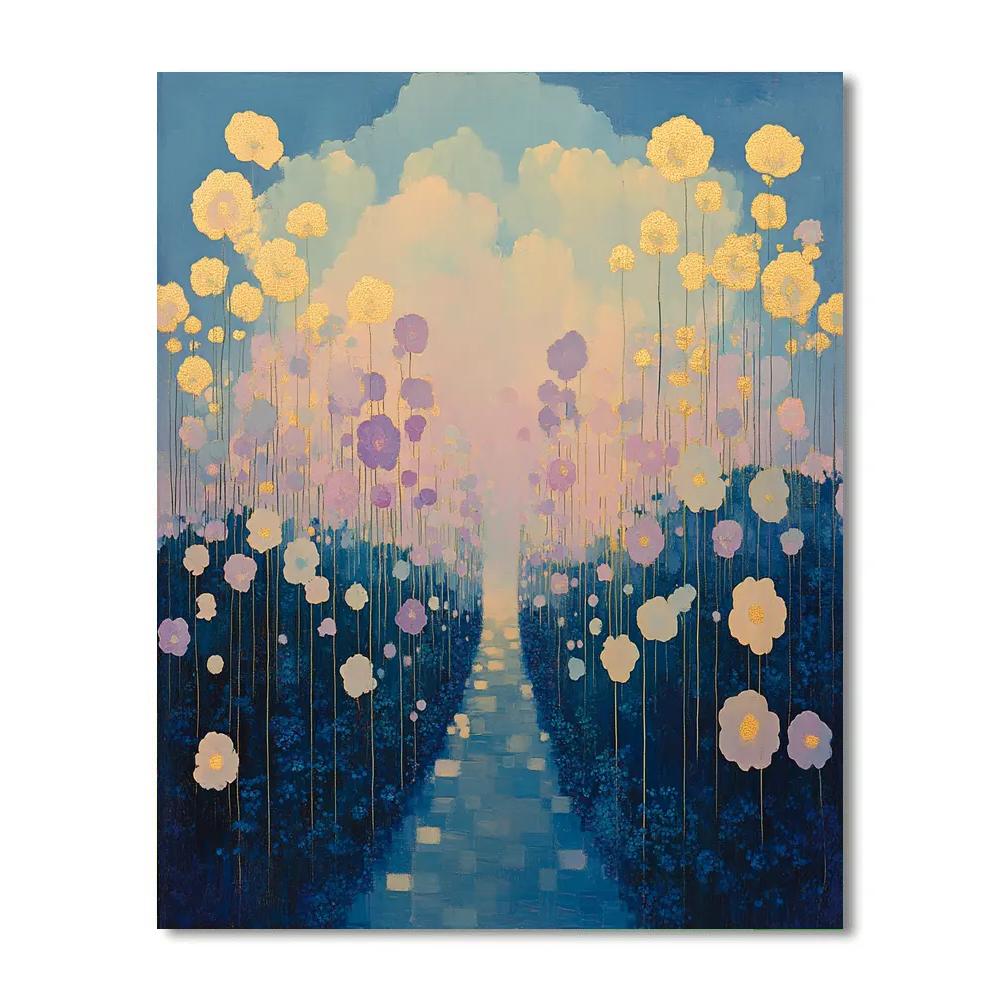 Edgar Degas Inspired Tea Garden Of Nebulae Numbered painting kits