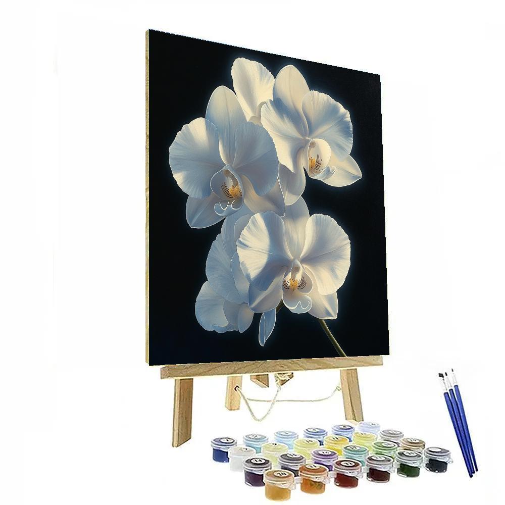 Caravaggio Inspired Petal Embrace painting number kit