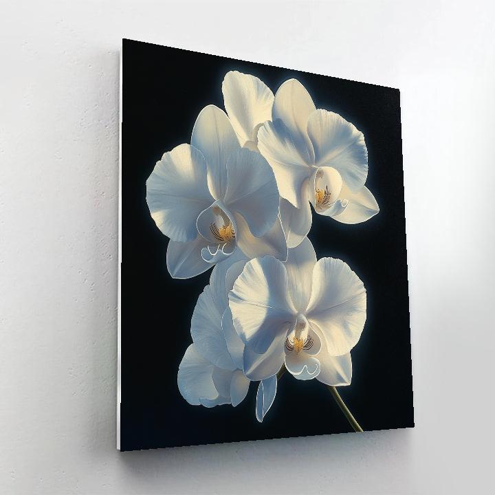 Caravaggio Inspired Petal Embrace painting number kit