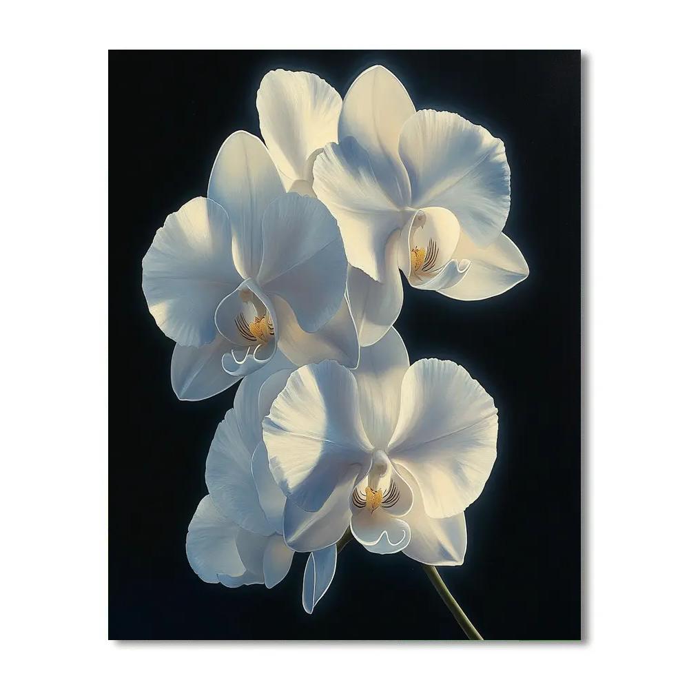 Caravaggio Inspired Petal Embrace painting number kit