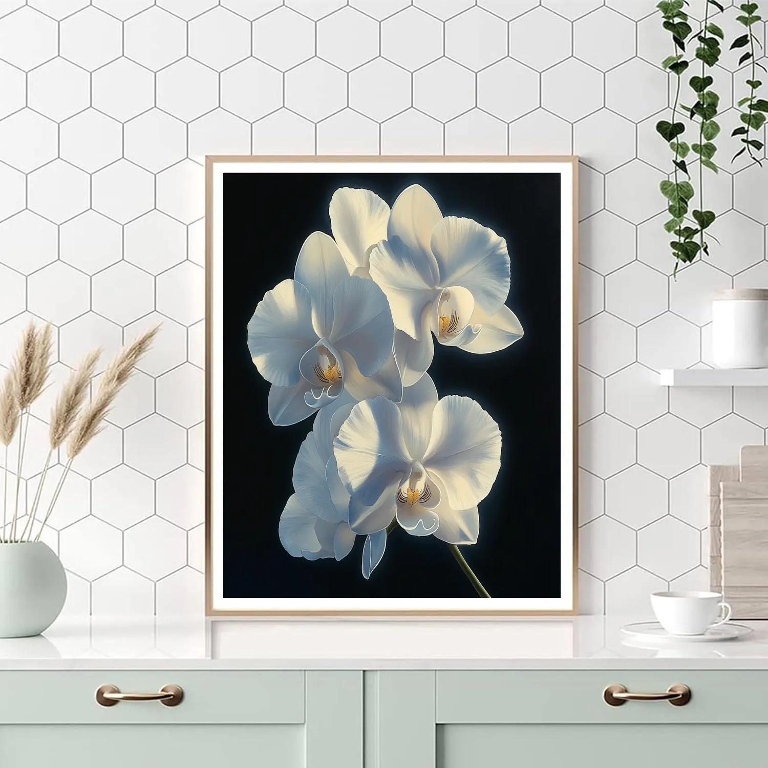 Caravaggio Inspired Petal Embrace painting number kit