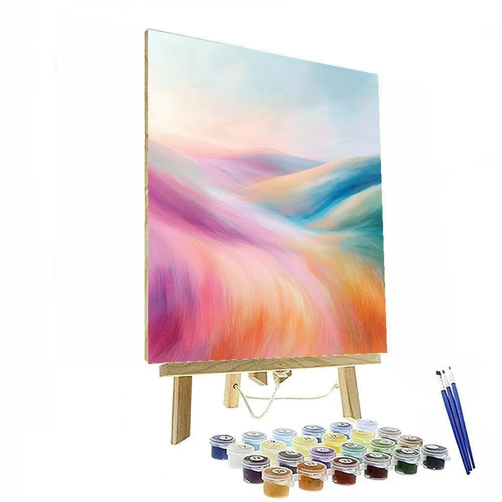 Edgar Degas Inspired Whispering Wind Patterns Number painting