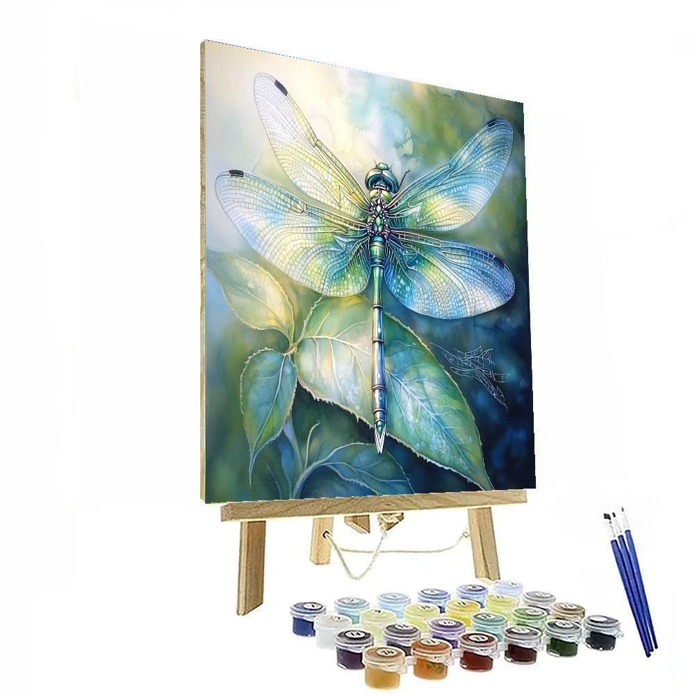 Michelangelo Inspired Dragonfly Reverie Paint by numbers kits