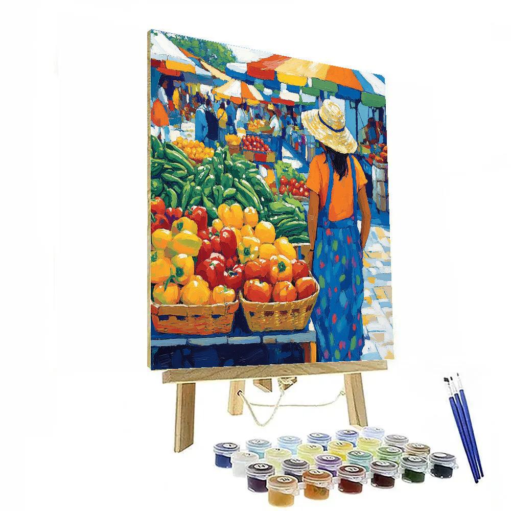 Henri Matisse Inspired Market Stall Painting by numbers kit