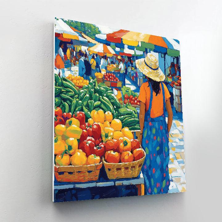 Henri Matisse Inspired Market Stall Painting by numbers kit