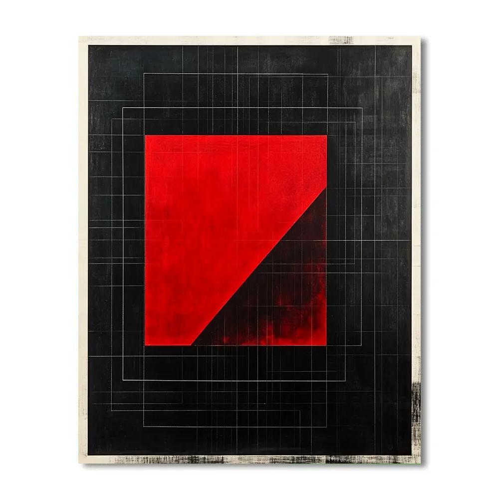 Kazimir Malevich Inspired Cosmic Square Symphony painting number kit