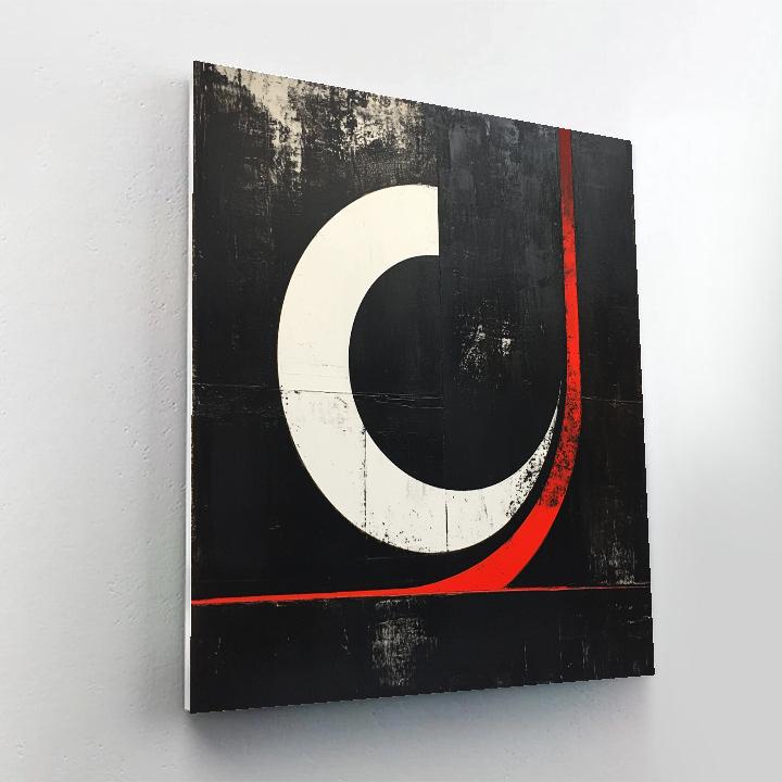 Kazimir Malevich Inspired Silent Orb Translation Numbered painting kits