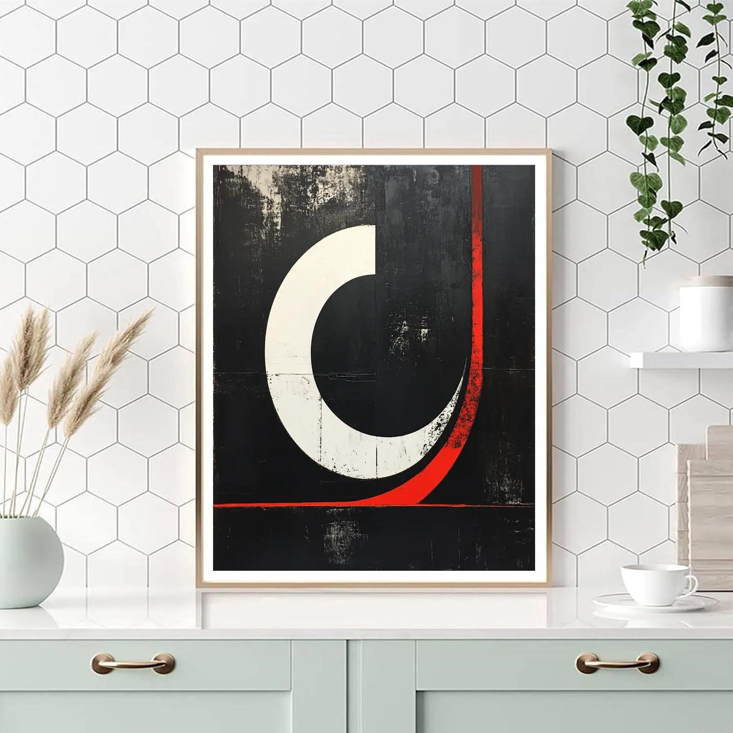 Kazimir Malevich Inspired Silent Orb Translation Numbered painting kits