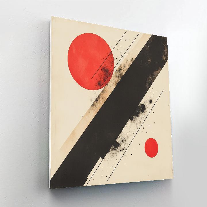 Kazimir Malevich Inspired Void And Vector Chorus Numbered painting kits