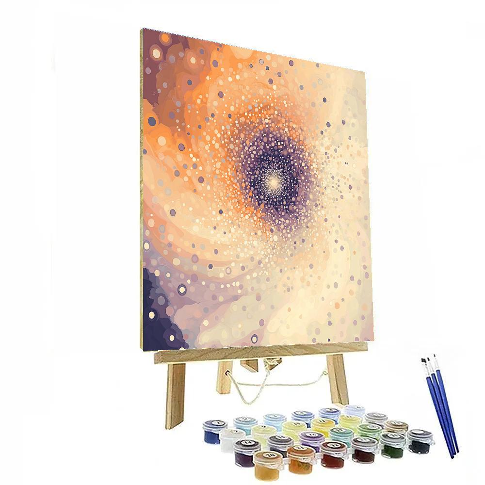 Georges Seurat Inspired Quantum Foam Garden Paint by numbers kits