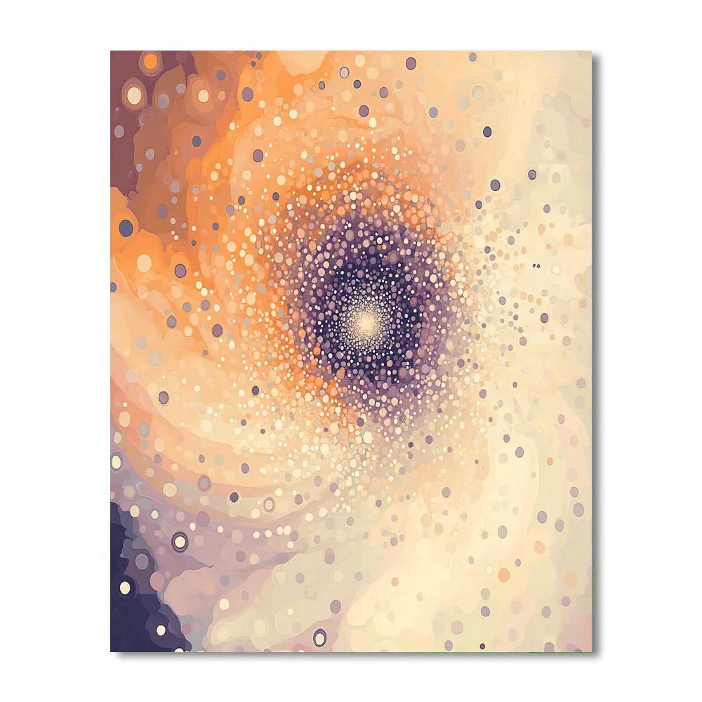 Georges Seurat Inspired Quantum Foam Garden Paint by numbers kits